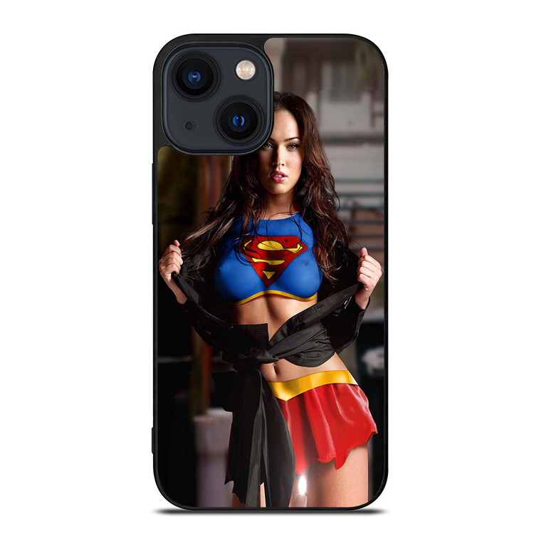 MEGAN FOX SUPER GIRL iPhone 14 Plus Case