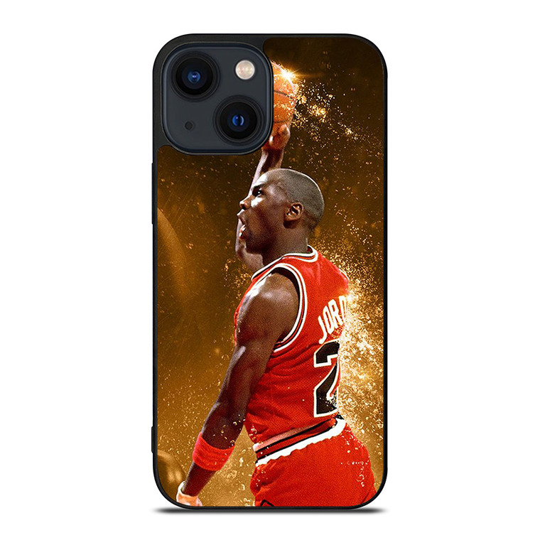 MICHAEL JORDAN CHICAGO BULLS iPhone 14 Plus Case