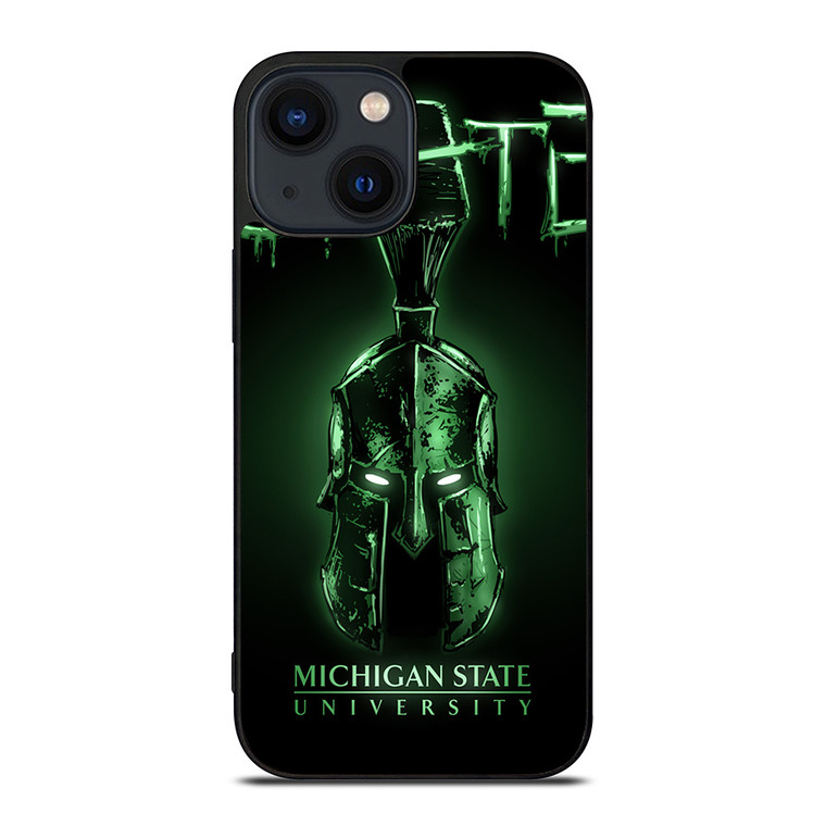 MICHIGAN STATE UNIVERSITY LOGO iPhone 14 Plus Case
