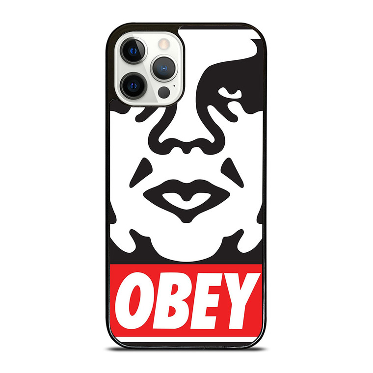 OBEY CLOTHING LOGO iPhone 12 Pro Case OBEY CLOTHING LOGO iPhone 12 Pro Case