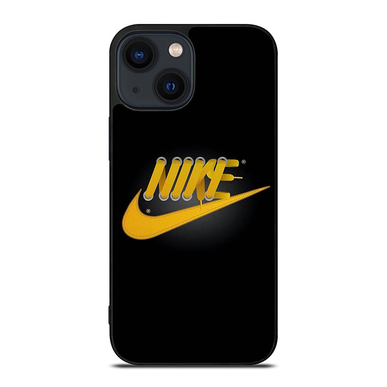 NIKE YELLOW ROPE LOGO iPhone 14 Plus Case NIKE YELLOW ROPE LOGO iPhone 14 Plus Case