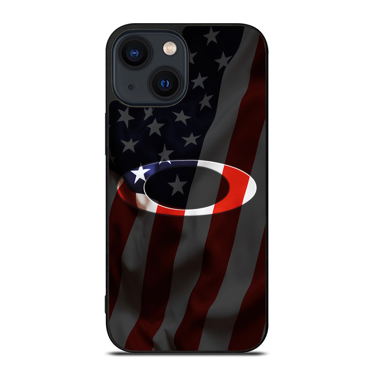 OAKLEY AMERICAN FLAG LOGO EMBOSS iPhone 14 Plus Case