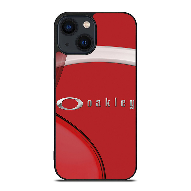 OAKLEY RED LOGO EMBLEM iPhone 14 Plus Case