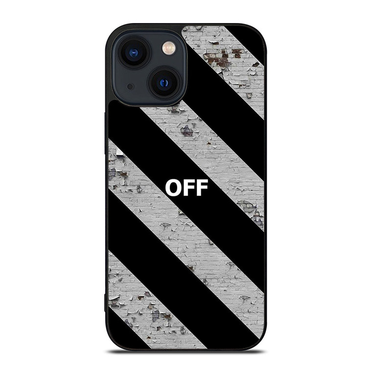 OFF WHITE WALL TEXTURE iPhone 14 Plus Case