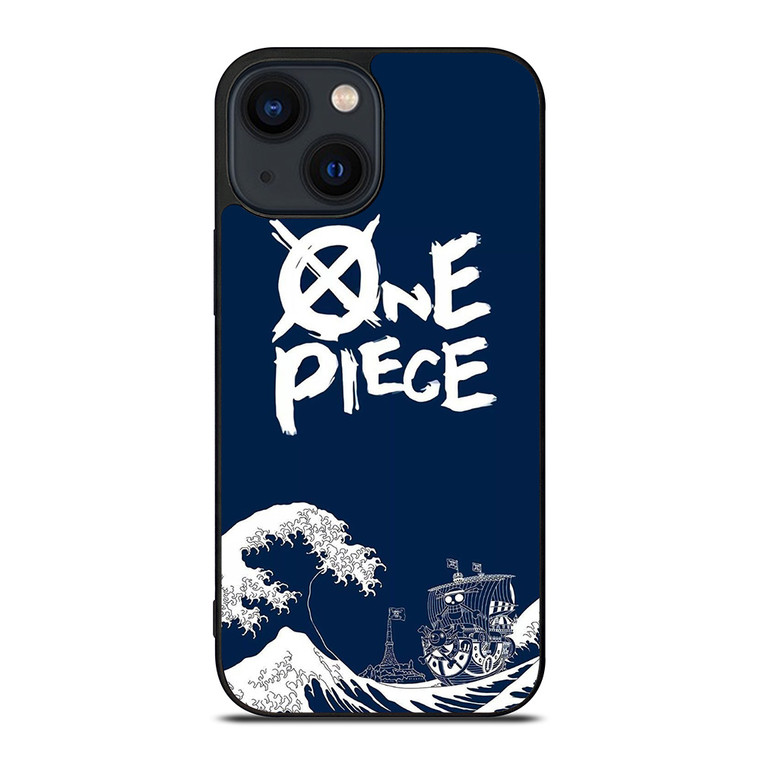 ONE PIECE BLUE ART iPhone 14 Plus Case