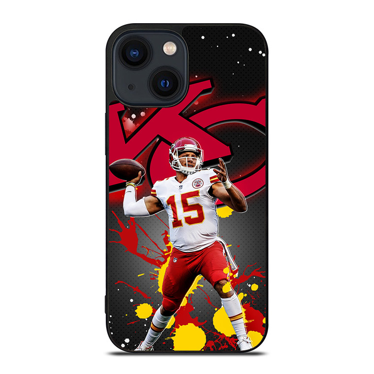 PATRICK MAHOMES KC CHIEFS NFL iPhone 14 Plus Case