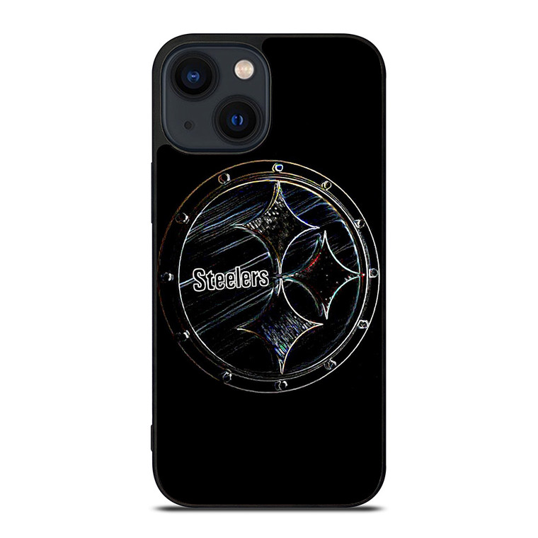 PITTSBURGH STEELERS RUSTY LOGO iPhone 14 Plus Case