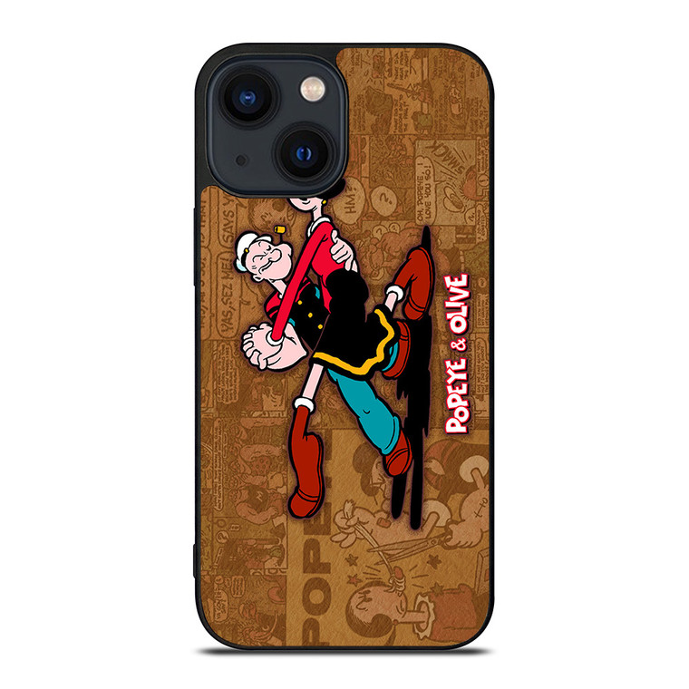 POPEYE AND OLIVE DANCE iPhone 14 Plus Case