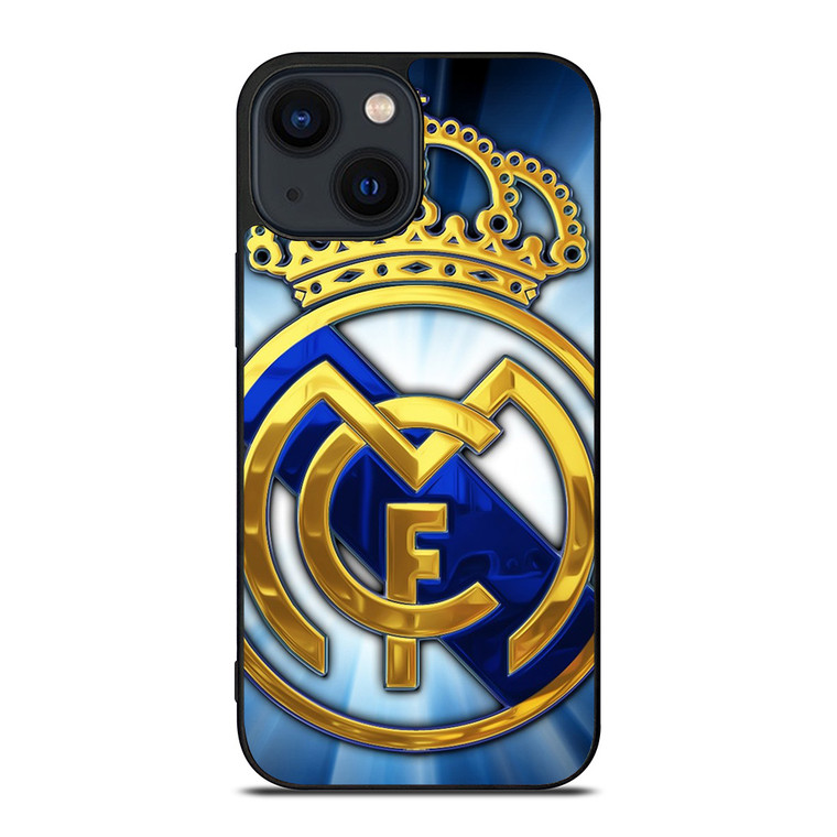 REAL MADRID SHINE LOGO iPhone 14 Plus Case REAL MADRID SHINE LOGO iPhone 14 Plus Case