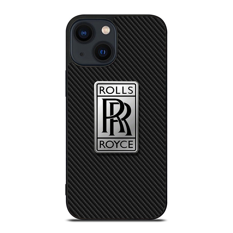 ROLLS ROYCE LOGO CARBON iPhone 14 Plus Case