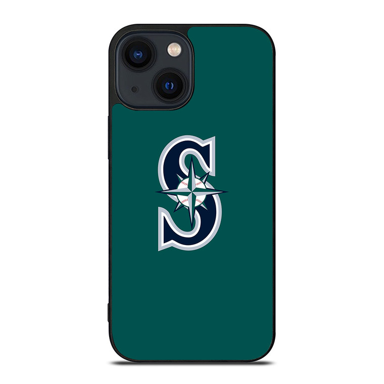 SEATTLE MARINERS LOGO GREEN iPhone 14 Plus Case