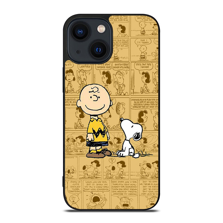 SNOOPY CHARLIE BROWN iPhone 14 Plus Case