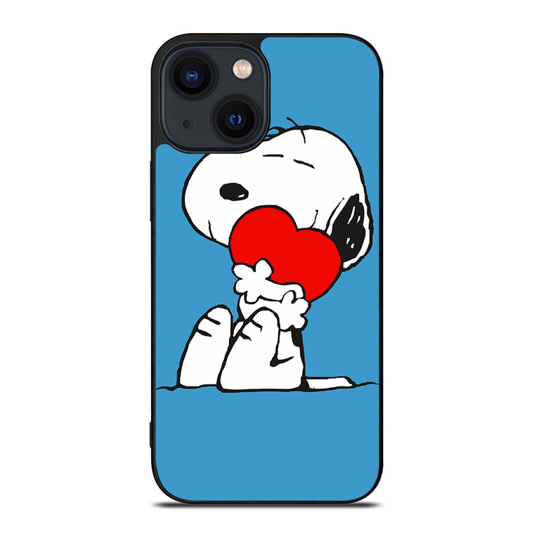SNOOPY LOVE HEART iPhone 14 Plus Case
