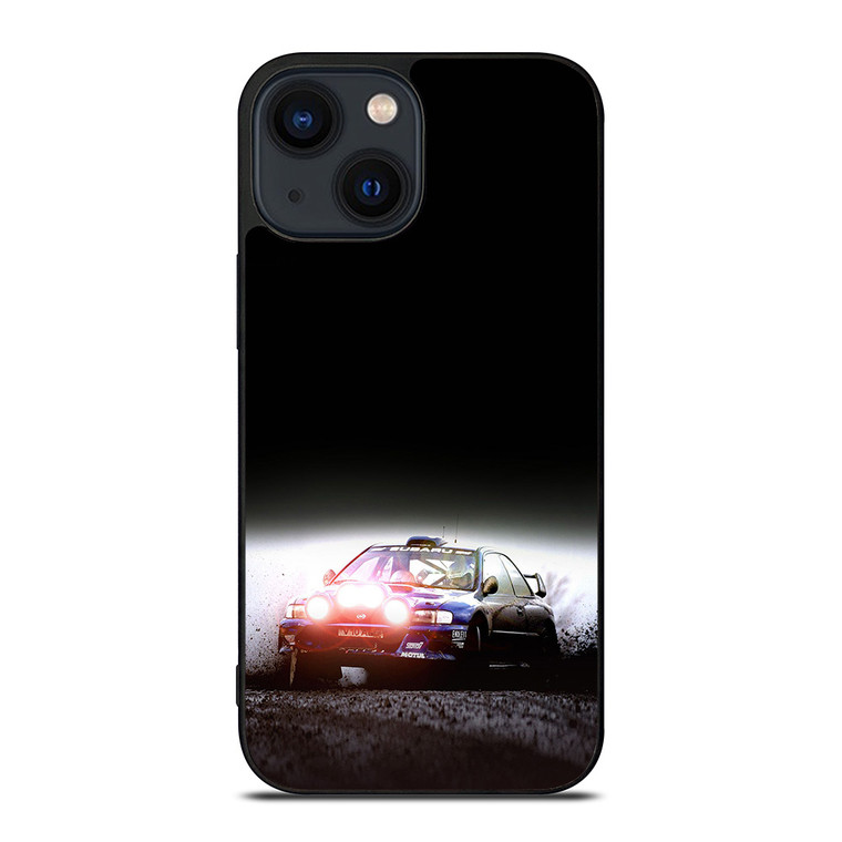 SUBARU RALLY CAR DIRTY iPhone 14 Plus Case