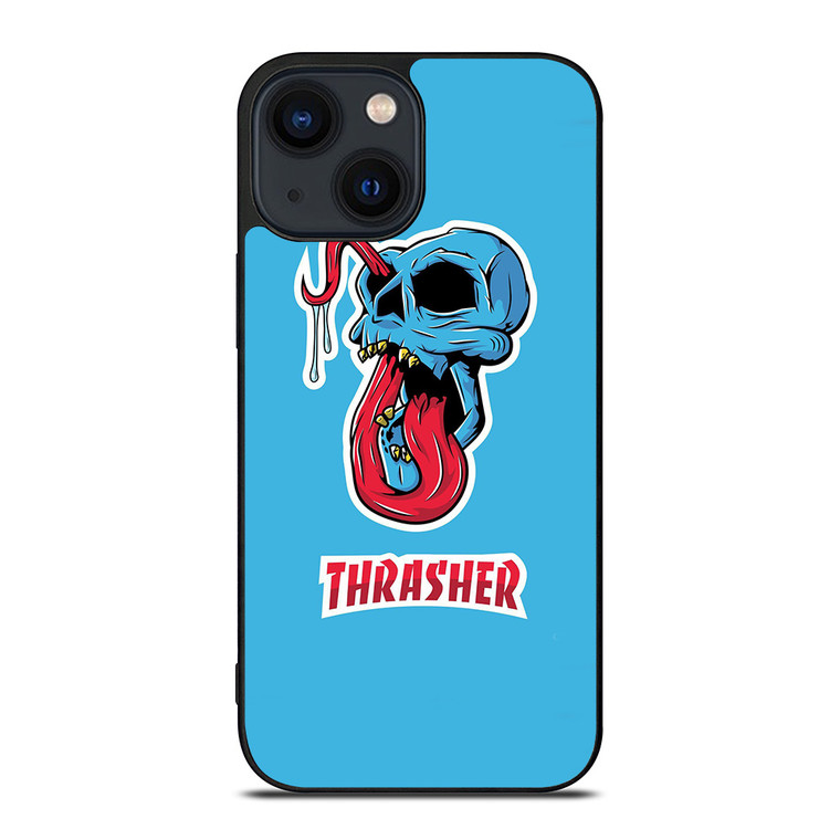 THRASHER LOGO SKULL ARTWORK iPhone 14 Plus Case