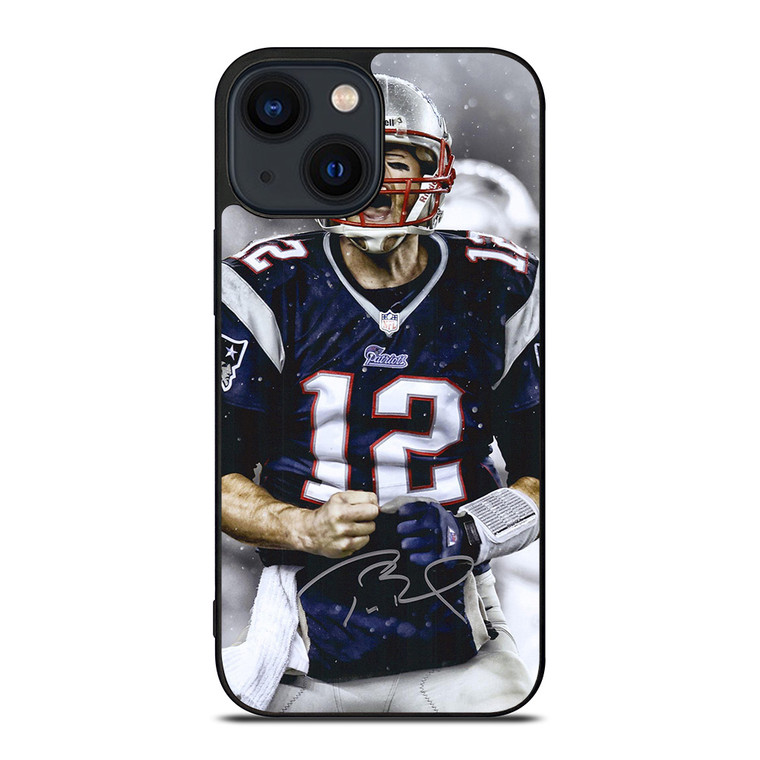 TOM BRADY NEW ENGLAND PATRIOTS NFL iPhone 14 Plus Case