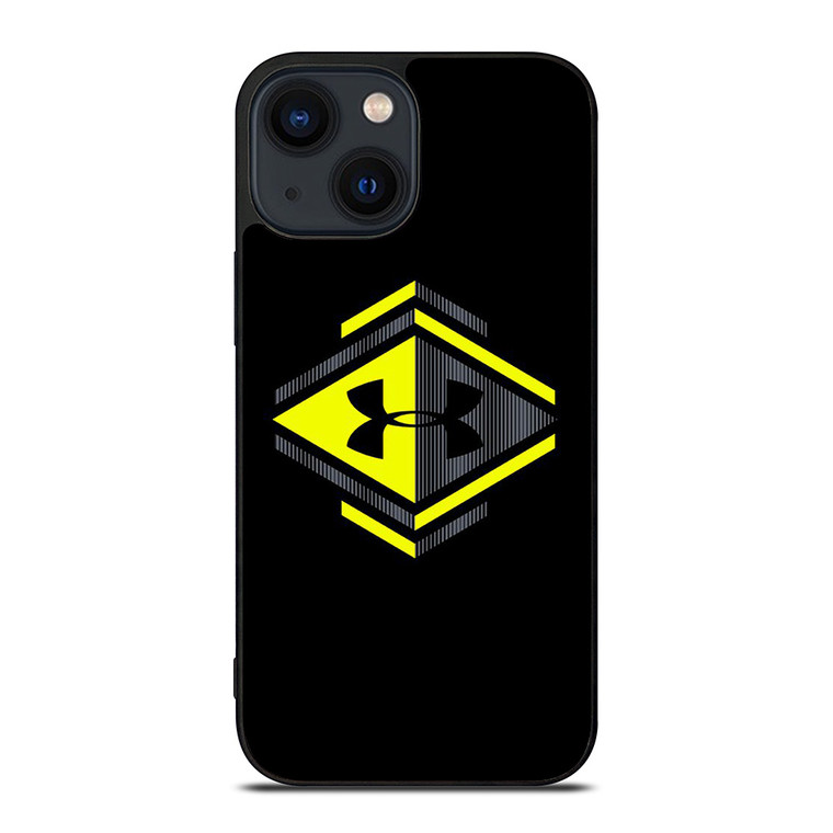 UNDER ARMOUR LOGO YELLOW iPhone 14 Plus Case