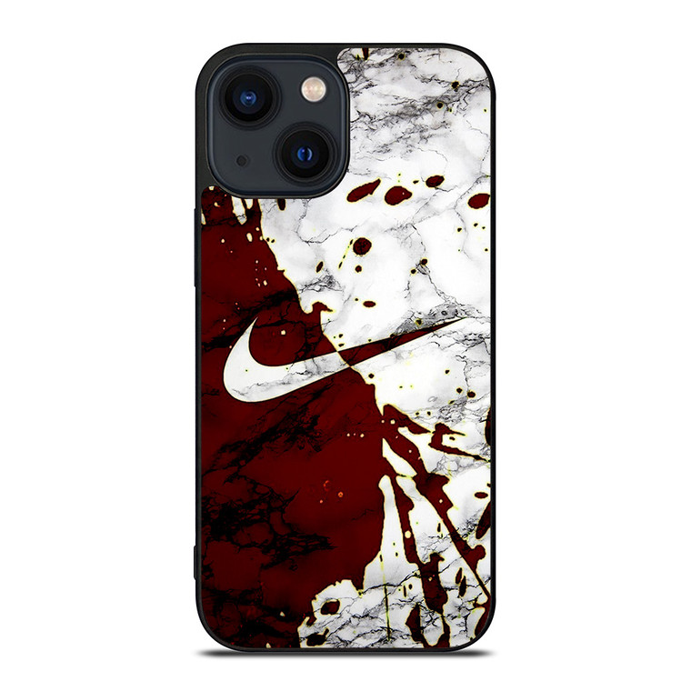 UNIQUE NIKE MARBLE LOGO iPhone 14 Plus Case