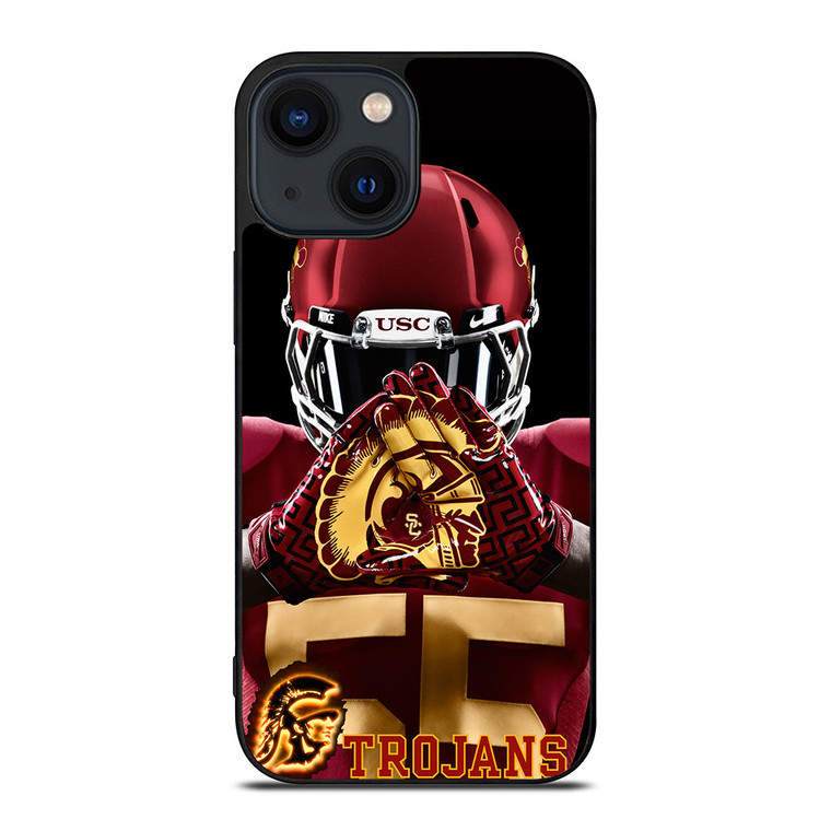 USC TROJANS FOOTBALL iPhone 14 Plus Case