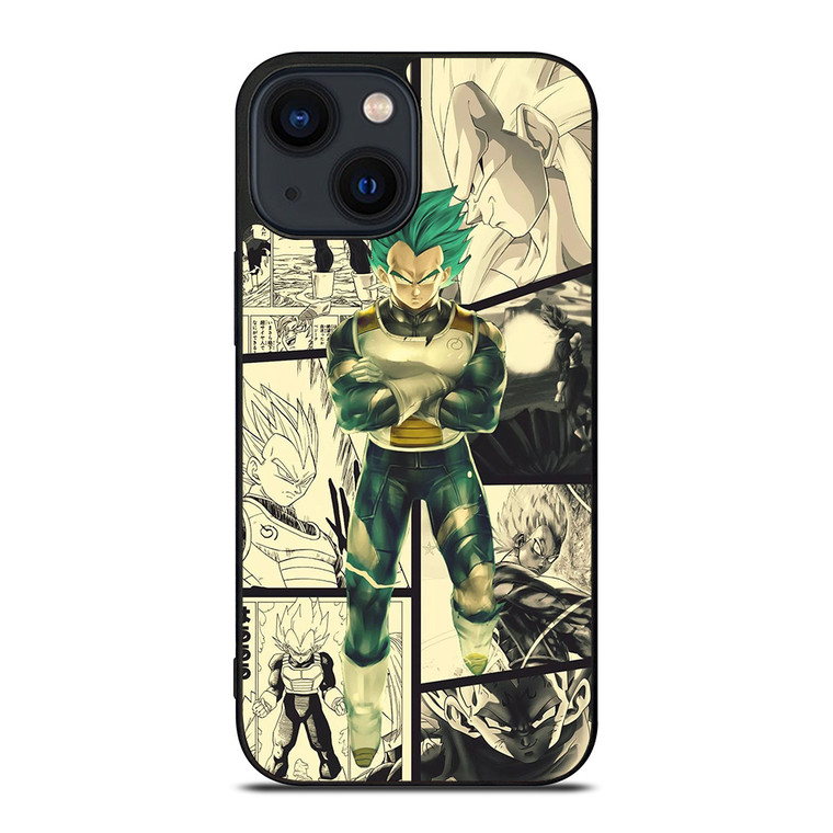VEGETA DRAGONBALL COMIC iPhone 14 Plus Case