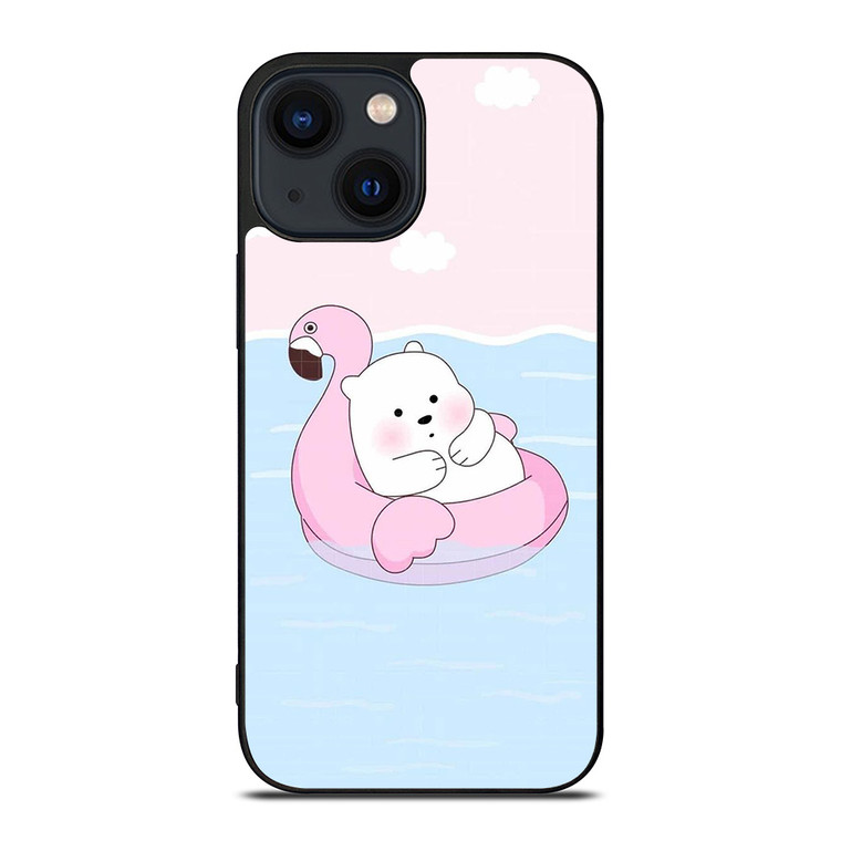 WE BARE BEARS ICE BEARS SUMMER iPhone 14 Plus Case WE BARE BEARS ICE BEARS SUMMER iPhone 14 Plus Case