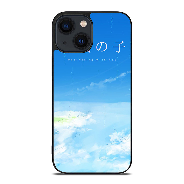 WEATHERING WITH YOU POSTER iPhone 14 Plus Case