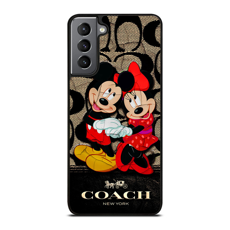 MICKEY MINNIE MOUSE COACH Samsung Galaxy S21 Plus Case