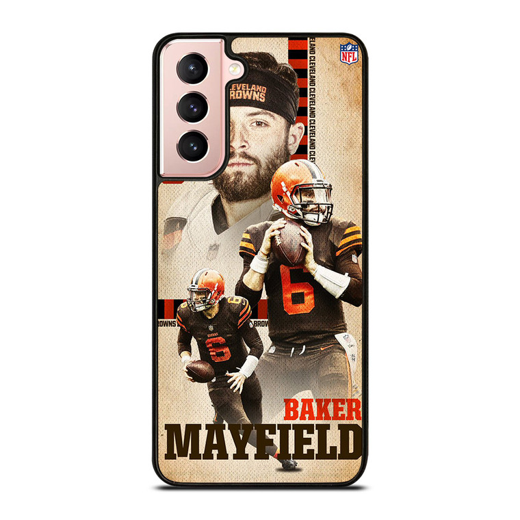 BAKER MAYFIELD CLEVELAND BROWNS 2 Samsung Galaxy S21 Case