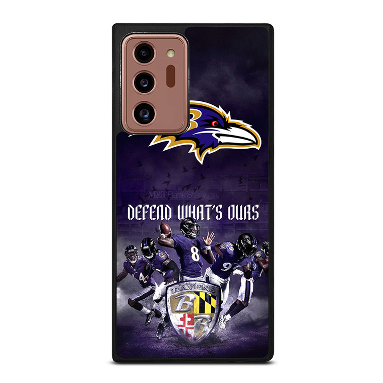 BALTIMORE RAVENS DEFEND Samsung Galaxy S20 Ultra  Case