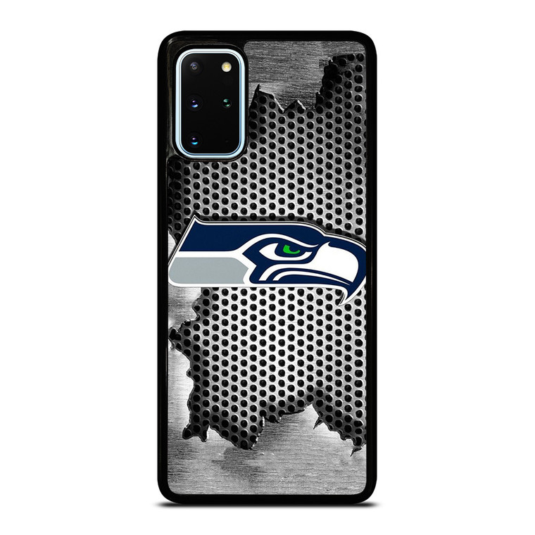 SEATTLE SEAHAWKS METAL LOGO Samsung Galaxy S20 Plus Case