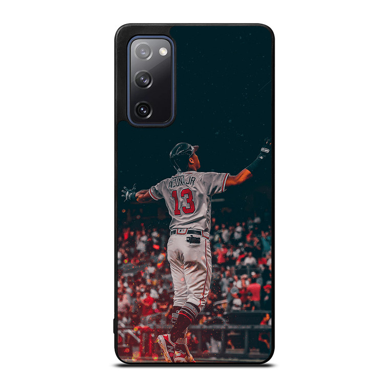 RONALD ACUNA JR 13 ATLANTA BRAVES Samsung Galaxy S20 FE Case RONALD ACUNA JR 13 ATLANTA BRAVES Samsung Galaxy S20 FE Case