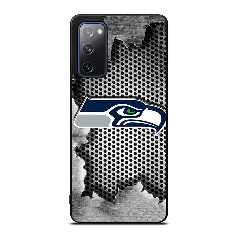 SEATTLE SEAHAWKS METAL LOGO Samsung Galaxy S20 FE Case