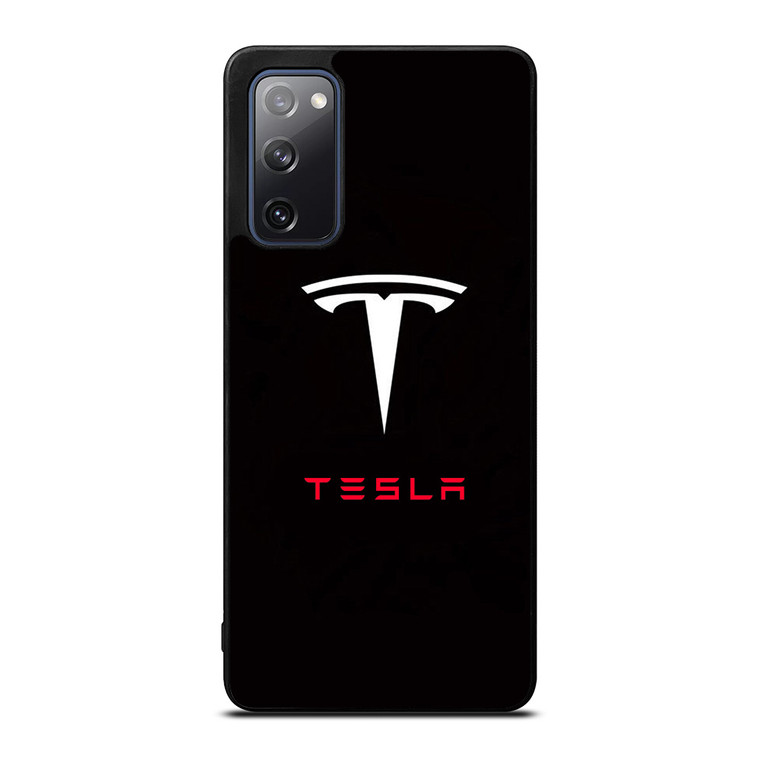 TESLA ELECTRIC CAR LOGO Samsung Galaxy S20 FE Case