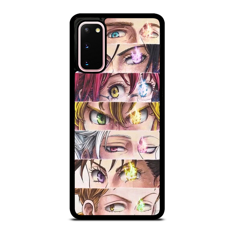 7 SEVEN DEADLY SINS CHARACTER FACES Samsung Galaxy S20 Case