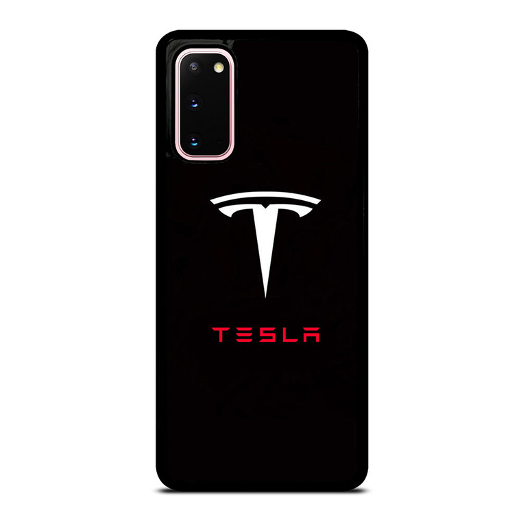 TESLA ELECTRIC CAR LOGO Samsung Galaxy S20 Case