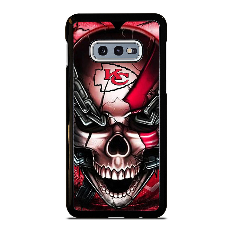 KANSAS CITY CHIEFS SKULL Samsung Galaxy S10e Case