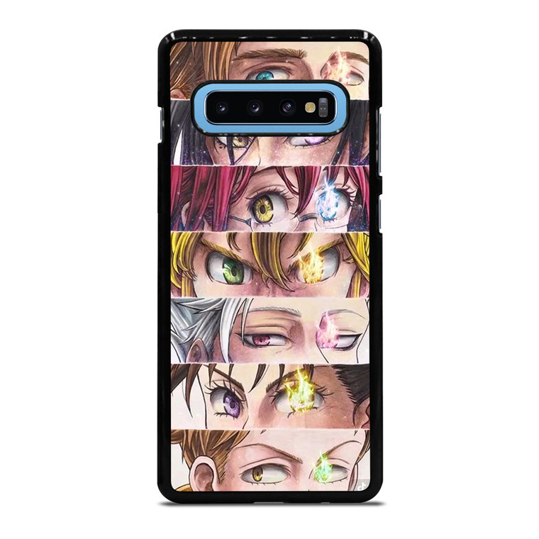7 SEVEN DEADLY SINS CHARACTER FACES Samsung Galaxy S10 Plus Case
