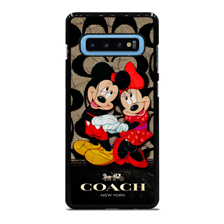 MICKEY MINNIE MOUSE COACH Samsung Galaxy S10 Plus Case