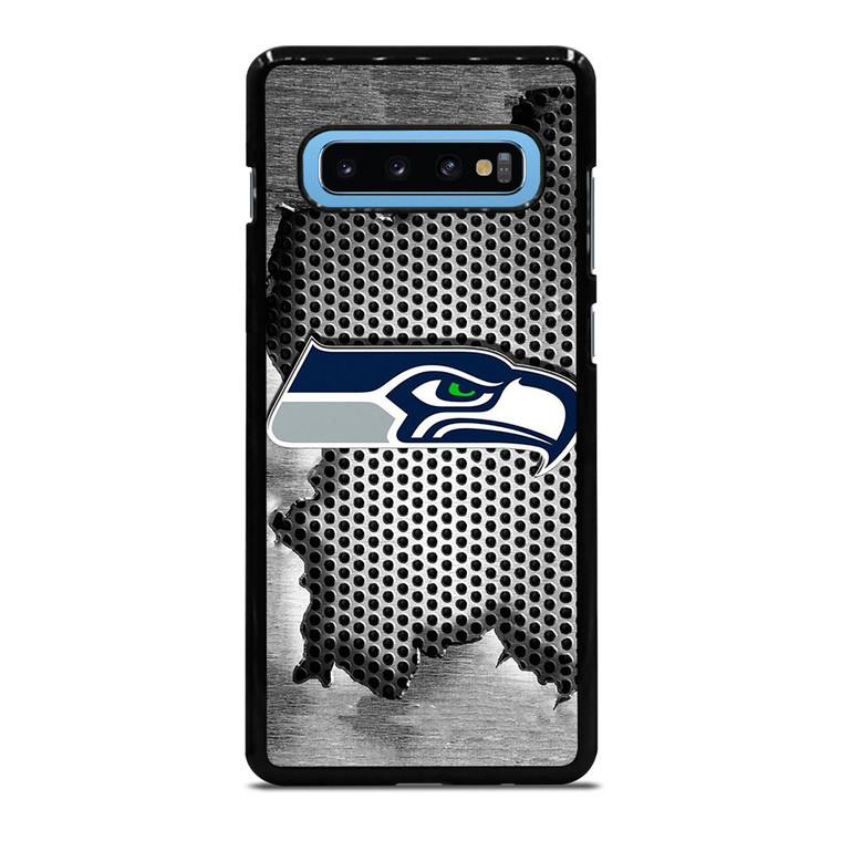SEATTLE SEAHAWKS METAL LOGO Samsung Galaxy S10 Plus Case