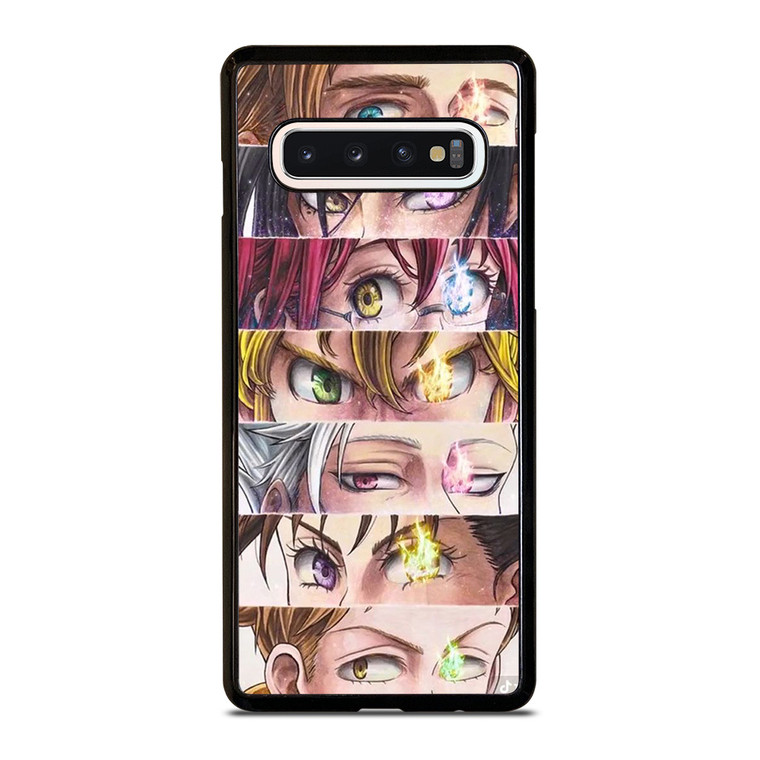 7 SEVEN DEADLY SINS CHARACTER FACES Samsung Galaxy S10 Case