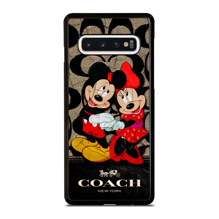 MICKEY MINNIE MOUSE COACH Samsung Galaxy S10 Case