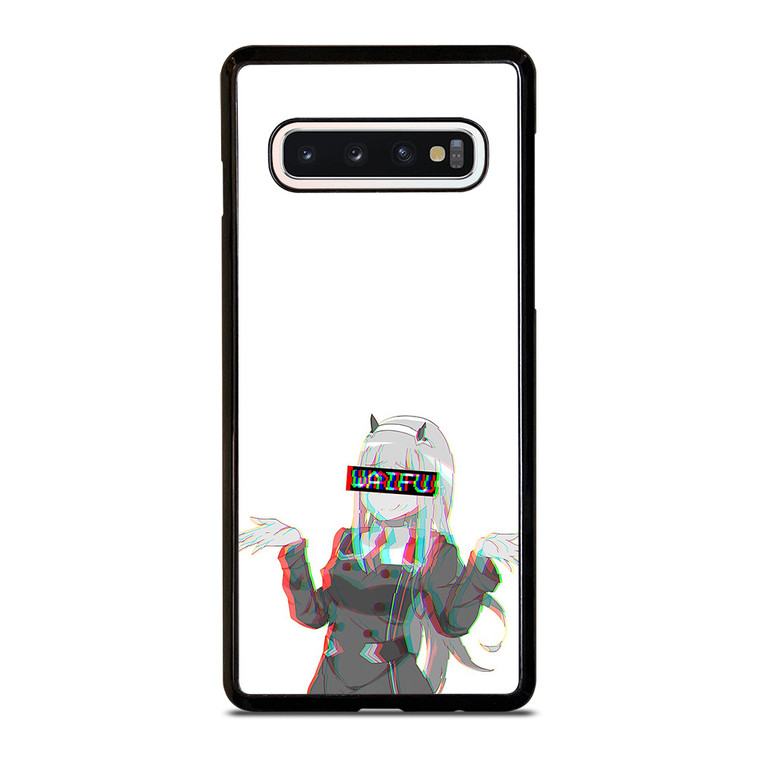 ZERO TWO DARLING IN THE FRANXX WAIFU Samsung Galaxy S10 Case ZERO TWO DARLING IN THE FRANXX WAIFU Samsung Galaxy S10 Case