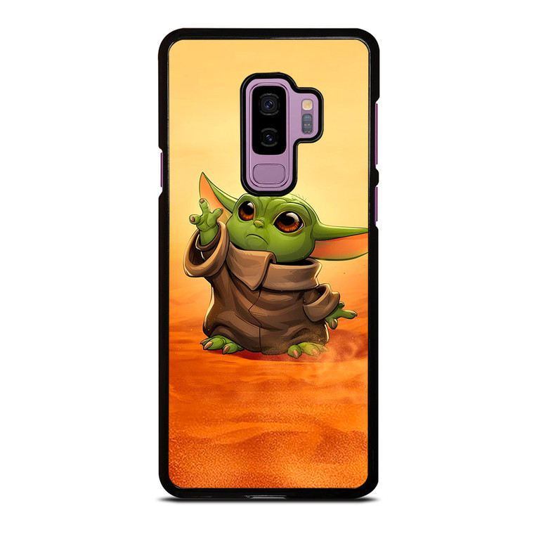 BABY YODA CARTOON STAR WARS Samsung Galaxy S9 Plus Case