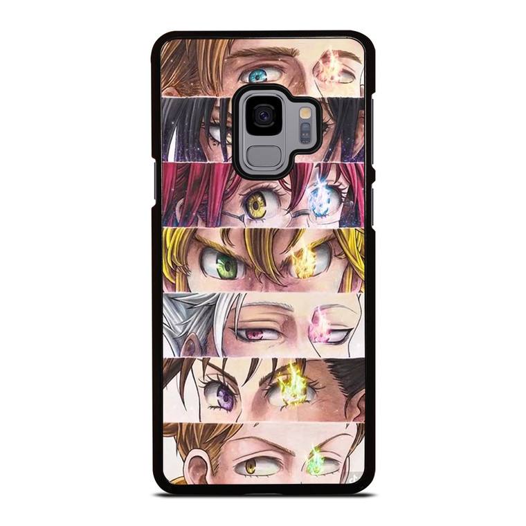 7 SEVEN DEADLY SINS CHARACTER FACES Samsung Galaxy S9 Case