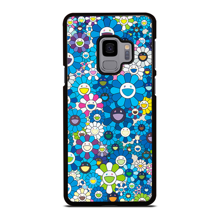 TAKASHI MURAKAMI BLUE FLOWERS Samsung Galaxy S9 Case