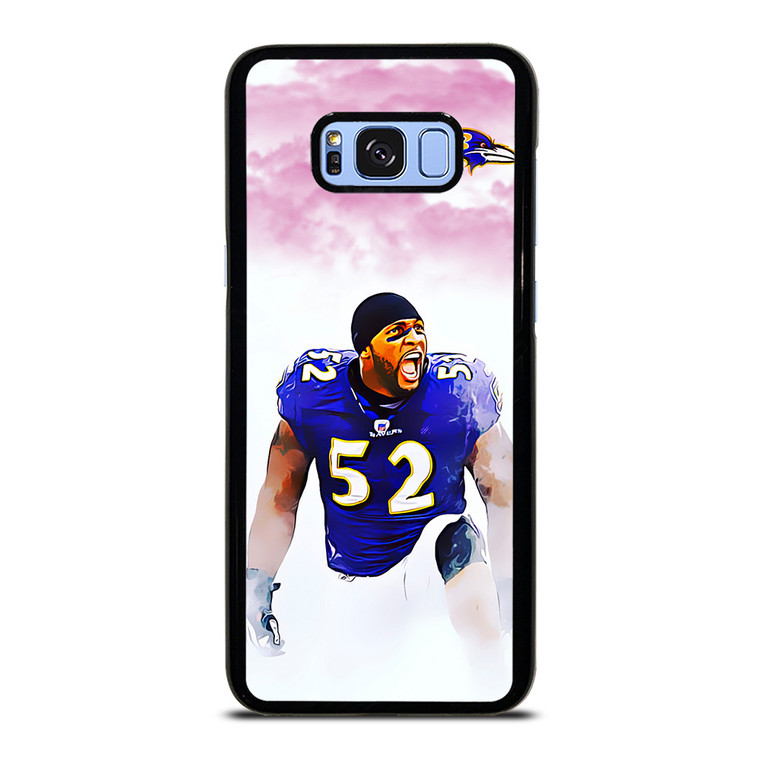 BALTIMORE RAVENS RAY LEWIS 52 Samsung Galaxy S8 Plus Case