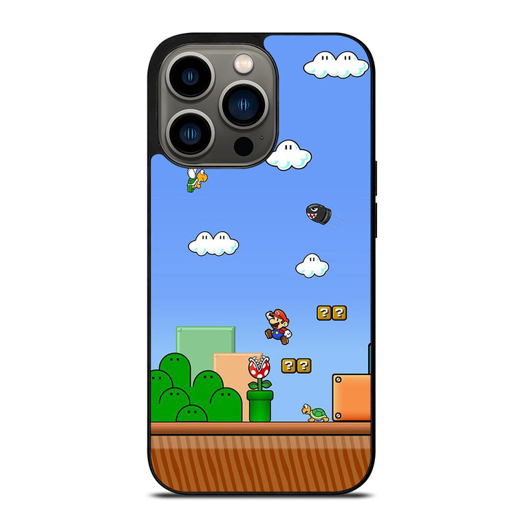 MARIO BROSS GAME NINTENDO iPhone 13 Pro Case