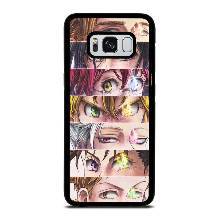 7 SEVEN DEADLY SINS CHARACTER FACES Samsung Galaxy S8 Case