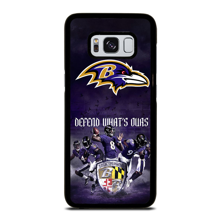 BALTIMORE RAVENS DEFEND Samsung Galaxy S8 Case