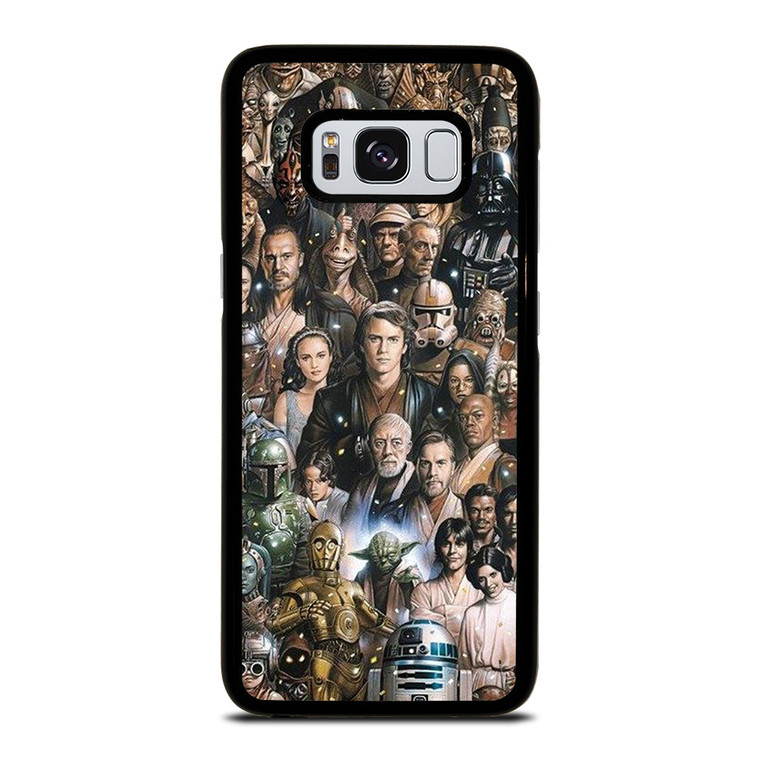 STAR WARS CHARACTERS ART Samsung Galaxy S8 Case